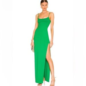 Lovers and Friends Karma Maxi Dress in Kelly Green